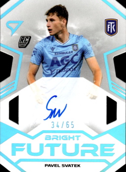 Pavel Svatek Teplice SportZoo Chance Liga 2024/25 1. serie Bright Future Auto /65 #BFS-PS