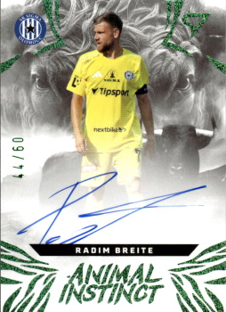 Radim Breite Sigma Olomouc SportZoo Chance Liga 2024/25 1. serie Animal Instinct Auto /60 #AIS-RB
