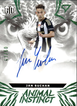 Jan Suchan Ceske Budejovice SportZoo Chance Liga 2024/25 1. serie Animal Instinct Auto /60 #AIS-SU