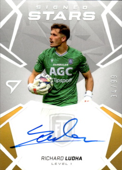 Richard Ludha Teplice SportZoo Chance Liga 2024/25 1. serie Signed Stars - Level 1 /99 SL1-RL