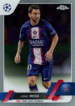 Lionel Messi Saint-Germain Topps UEFA Club Competitions Chrome 2022/23 #1