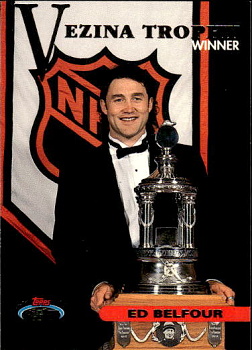 Ed Belfour Chicago Blackhawks Topps Stadium Club 1993/94 #150