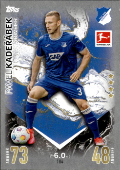 Pavel Kaderabek TSG 1899 Hoffenheim Topps Match Attax Bundesliga 2023/24 #184