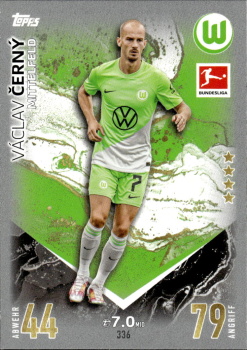 Vaclav Cerny VfL Wolfsburg Topps Match Attax Bundesliga 2023/24 #336