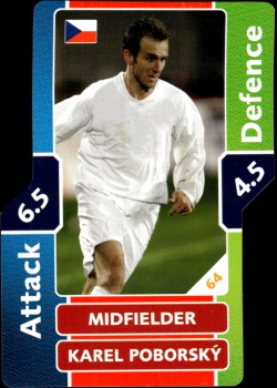 Karel Poborsky Czech Republic Topps Match Attax World Cup 2006 #64