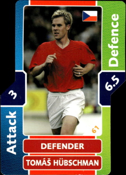 Tomas Hubschman Czech Republic Topps Match Attax World Cup 2006 #61