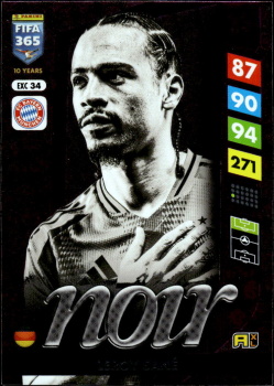 Leroy Sane Bayern Munchen Panini FIFA 365 2025 Adrenalyn XL Noir #EXC 34