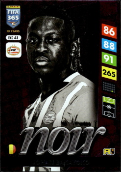 Johan Bakayoko PSV Eindhoven Panini FIFA 365 2025 Adrenalyn XL Noir #EXC 41