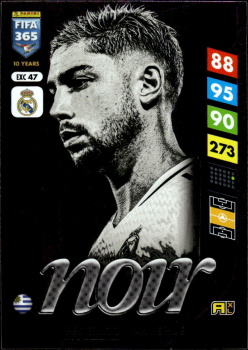 Federico Valverde Real Madrid Panini FIFA 365 2025 Adrenalyn XL Noir #EXC 47