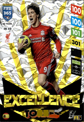 Fernando Torres Liverpool Panini FIFA 365 2025 Adrenalyn XL Excellence XXL #EXC 52