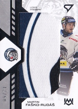Martin Fasko-Rudas Liberec Tipsport ELH 2024/25 SportZoo 1. serie Unique Mark #UM-MF