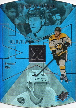 David Pastrnak Boston Bruins Upper Deck 2023/24 Extended Series 1997-98 SPx Holoview Retros #SPX-23