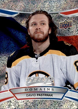 David Pastrnak Boston Bruins Upper Deck MVP 2022/23 Domains #NA-10