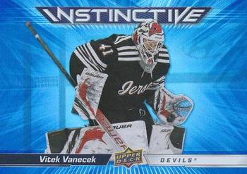 Vitek Vanecek New Jersey Devils Upper Deck 2023/24 Series 2 Instinctive #IN-7