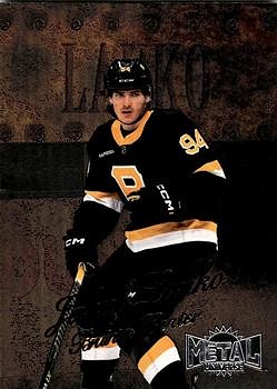 Jakub Lauko Boston Bruins Skybox Metal Universe 2022/23 1998-99 Retro Rookies #R-35