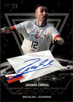 Jaromir Zmrhal Czech Republic Hrdi Lvi 2024 SportZoo Legionary Auto /35 #LNS-JZ