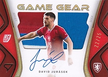 David Jurasek Czech Republic Hrdi Lvi 2024 SportZoo Game Gear Auto /25 #GGS-DJ