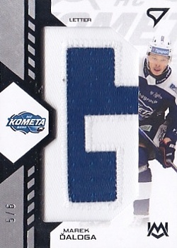 Marek Daloga Kometa Brno Tipsport ELH 2024/25 SportZoo 1. serie Unique Mark #UM-MD