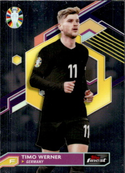 Timo Werner Germany Topps Finest Road to UEFA Euro 2024  #39
