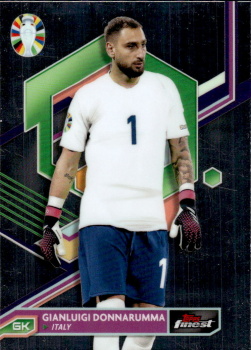 Gianluigi Donnarumma Italy Topps Finest Road to UEFA Euro 2024  #47