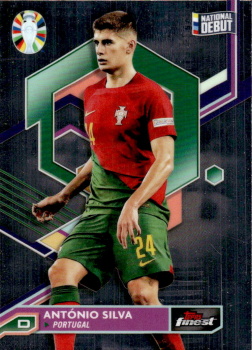 Antonio Silva Portugal Topps Finest Road to UEFA Euro 2024  #68
