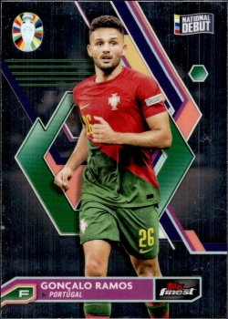 Goncalo Ramos Portugal Topps Finest Road to UEFA Euro 2024  #69