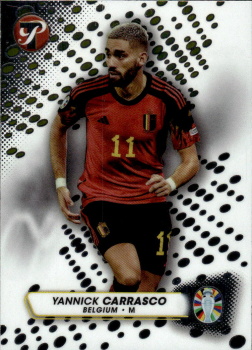 Yannick Carrasco Belgium Topps Pristine Road to UEFA EURO 2024 #13