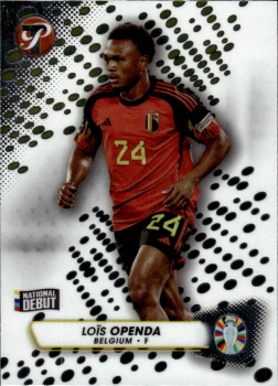 Lois Openda Belgium Topps Pristine Road to UEFA EURO 2024 #15