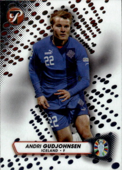 Andri Gudjohnsen Iceland Topps Pristine Road to UEFA EURO 2024 #80