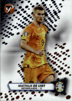 Matthijs de Ligt Netherlands Topps Pristine Road to UEFA EURO 2024 #110