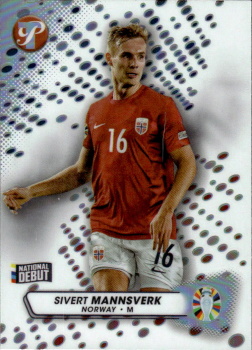 Sivert Mannsverk Norway Topps Pristine Road to UEFA EURO 2024 #122