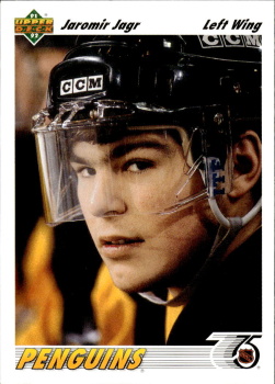 Jaromir Jagr Pittsburgh Penguins Upper Deck 1991/92 #256