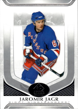 Jaromir Jagr New York Rangers Upper Deck SP Signature Edition Legends 2020/21 #314