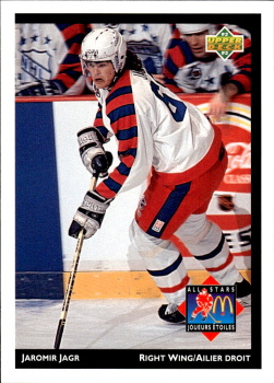 Jaromir Jagr Pittsburgh Penguins Upper Deck McDonald's 1992/93 #McD-20