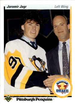Jaromir Jagr RC Pittsburgh Penguins Upper Deck 1990/91 #356