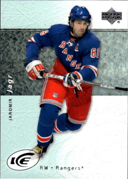 Jaromir Jagr New York Rangers Upper Deck Ice 2007/08 #7