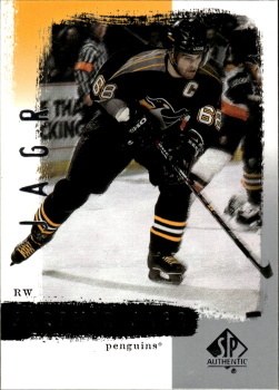 Jaromir Jagr Pittsburgh Penguins Upper Deck SP Authentic 2000/01 #70