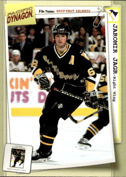 Jaromir Jagr Pittsburgh Penguins Pacific Dynagon 1997/98 Best-Kept Secrets #77