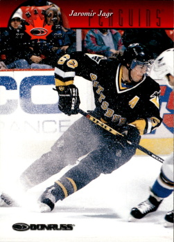 Jaromir Jagr Pittsburgh Penguins Donruss Canadian Ice 1997/98 #8