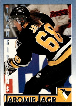 Jaromir Jagr Pittsburgh Penguins Bowman 1995/96 #57