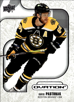 David Pastrnak Boston Bruins Upper Deck Ovation 2022/23 #81