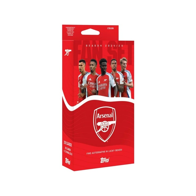 Topps Arsenal Fan Set 2024/25 Box Fotbalové karty