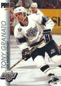 Tony Granato Los Angeles Kings Pro Set 1992/93 #74