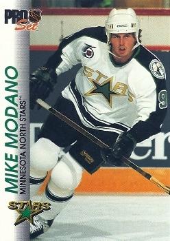 Mike Modano Minnesota North Stars Pro Set 1992/93 #76