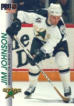 Jim Johnson Minnesota North Stars Pro Set 1992/93 #83