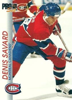 Denis Savard Montreal Canadiens Pro Set 1992/93 #84