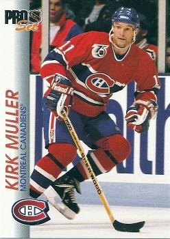 Kirk Muller Montreal Canadiens Pro Set 1992/93 #87