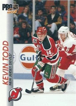 Kevin Todd New Jersey Devils Pro Set 1992/93 #94