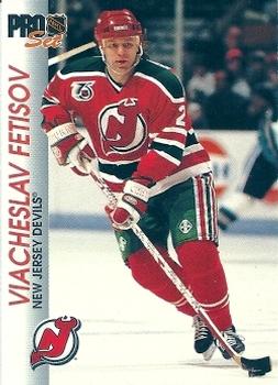 Viacheslav Fetisov New Jersey Devils Pro Set 1992/93 #96