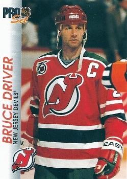 Bruce Driver New Jersey Devils Pro Set 1992/93 #99